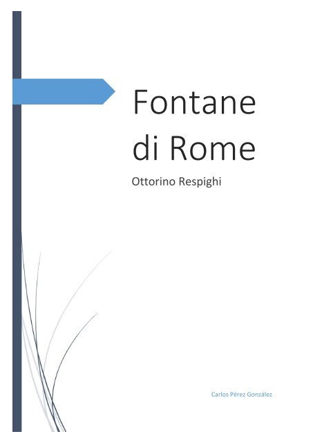 Fontane di roma