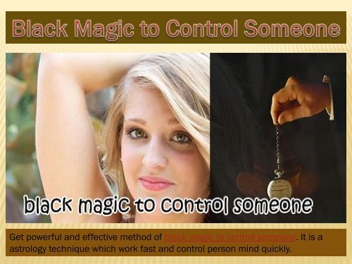 Benefits Of Black Magic Astrology