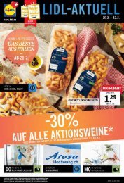 Lidl - vom 16.2 bis 22.2