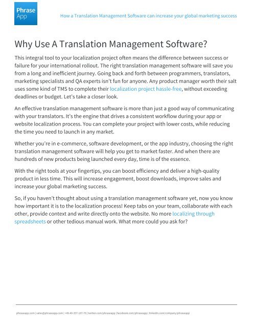 HowATranslationManagementSoftwareCanIncreaseYourGlobalMarketingSuccess