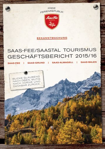 Geschäftsbericht 2015/2016