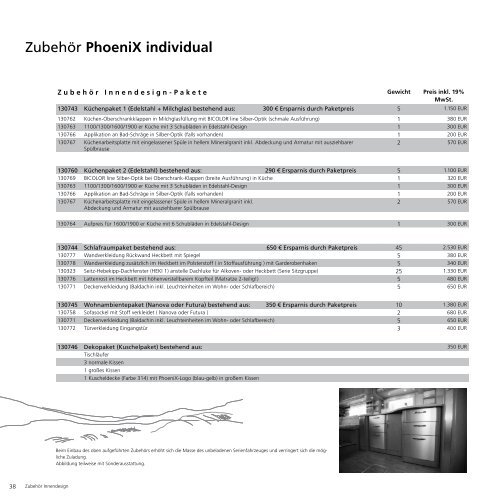 Technische Daten - PhoeniX Reisemobile