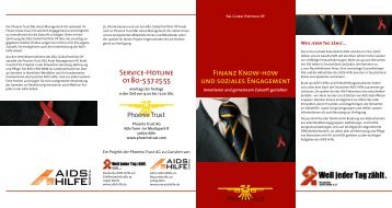 Flyer - Phoenix Trust Group AG