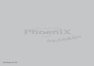 PhoeniX Katalog 2012 | 2013 - PhoeniX Reisemobile