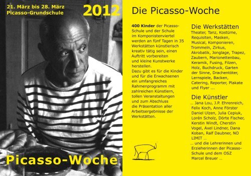 Picasso-Woche - Picasso-Grundschule - Die CidS!