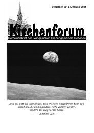 Kirchenforum 2010-1201 - Evangelische Kirchengemeinde Eschenau