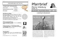 pfingsten - Pfarrei Mariae Himmelfahrt Vilsbiburg