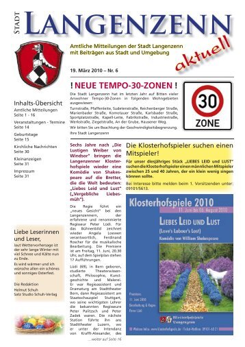 Ausgabe Nr. 06 vom 19.03.2010 - Langenzenn