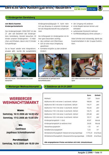 Gemeindezeitung - Gemeinde Geretsberg