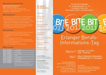 Erlanger Berufs- Informations-Tag - Elternbeirat Emmy-Noether ...