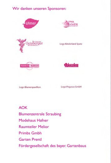 Spectaculum Floral - Kommunale Fachschule für Floristik Straubing