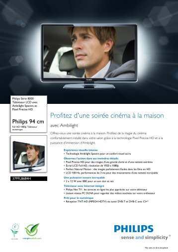 Philips TV LCD - Fiche Produit - FRA