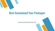 Best Customised Tour Packages