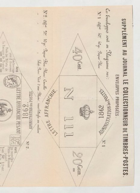 Le Collectionneur de timbres-poste - 15 septembre 1864 - Arthur Maury