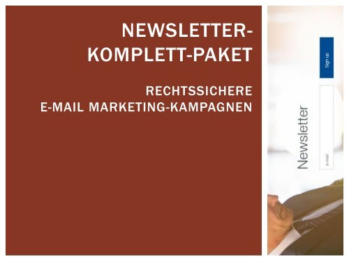 Inspirationen für Internet-Marketing und Online-Werbung