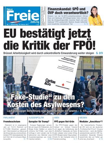 EU bestätigt jetzt die Kritik der FPÖ!