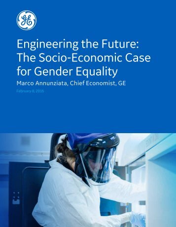 Engineering the Future The Socio-Economic Case for Gender Equality