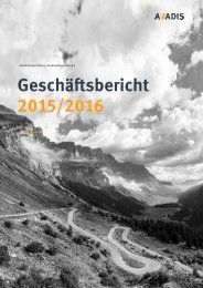 Avadis Anlagestiftung / Anlagestiftung 2 Geschäftsbericht 2015/2016