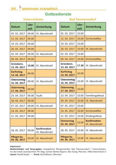 Gemeindebote März-Juni 2017