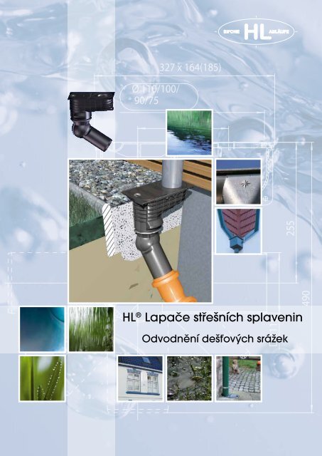 HL® Lapače střešních splavenin - HL Hutterer & Lechner