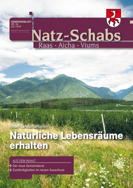 natürliche lebensräume erhalten