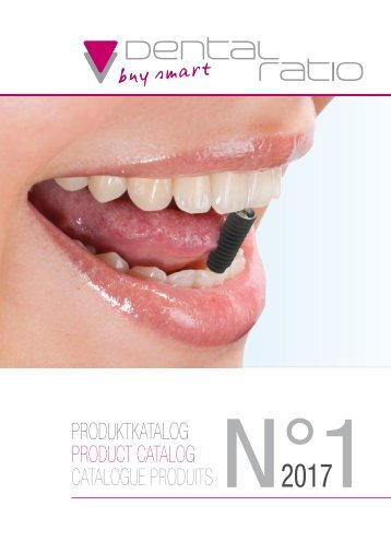 DENTAL RATIO Produktkatalog 2017-1