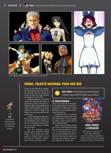 Revista KOF Universe 6