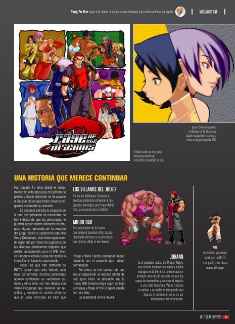 Revista KOF Universe 6