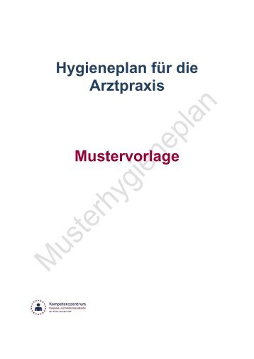 Hygieneplan Für Naturheilpraxis