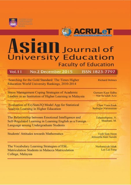 Asian-Journal-Of-University-Education-AJUE-Vol.-11-No.2-December-2015