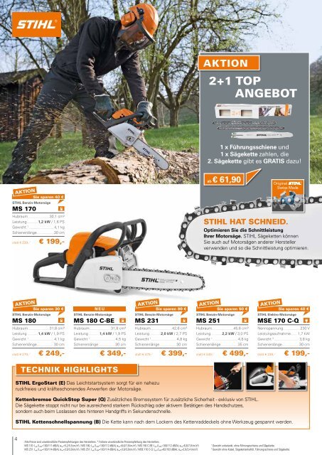 Stihl-Prospekt 2017