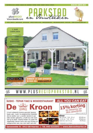 Plusregio Voordeelkrant 9 - Maart 2017