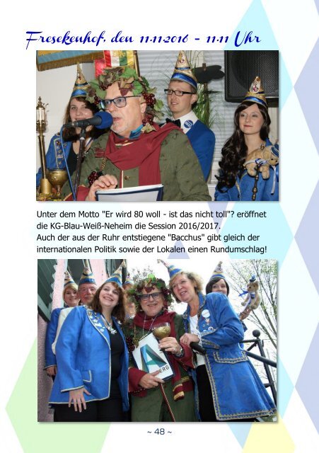 Karnevalsgesellschaft Blau-Weiß-Neheim 2016/2017 