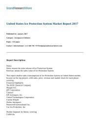 United States Ice Protection System Market Report 2017 