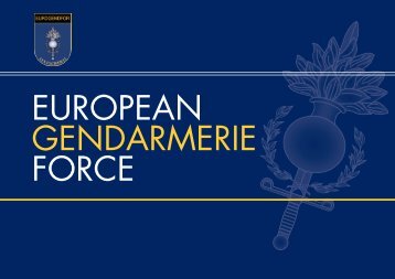 EUROPEAN GENDARMERIE FORCE