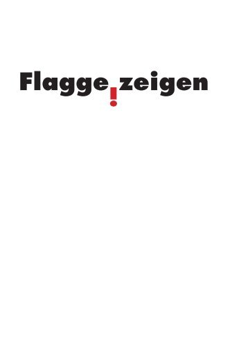  Flagge zeigen!  Katalog