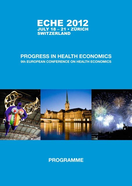 9th EUROPEAN CONFERENCE ON HEALTH ... - ECHE 2012