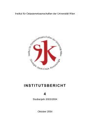 Institutsbericht 2008 - Institut für Ostasienwissenschaften ...