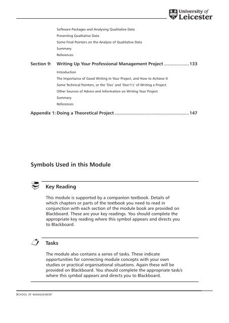 PMP module book final.pdf - Blackboard - University of Leicester