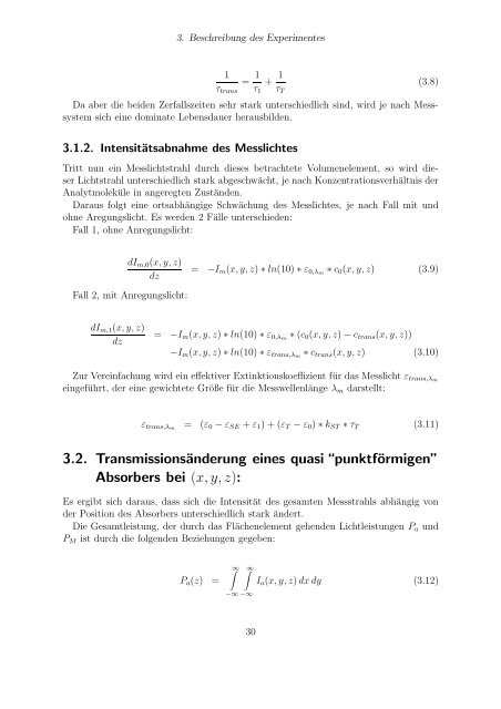 Dreidimensionale konfokale Absorptionsmessungen zur räumlichen ...