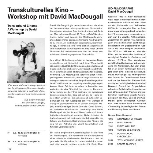 17. Internationales Dokumentarfilmfestival München - DOK.fest ...