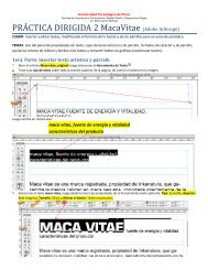 Practica diagramación u diseño Digital 2 Aviso Maca Vitae