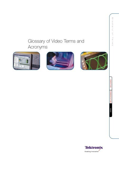 Glossary of Video Terms and Acronyms - Isotest