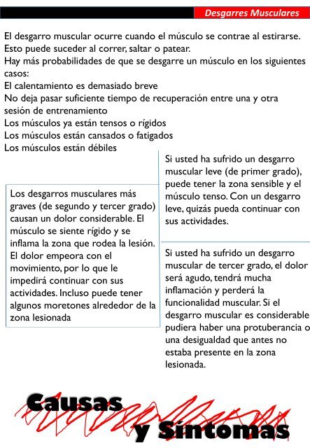 Lesiones deportivas