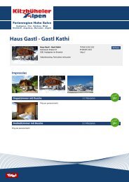 Haus Gastl - Gastl Kathi - Ferienregion Hohe Salve