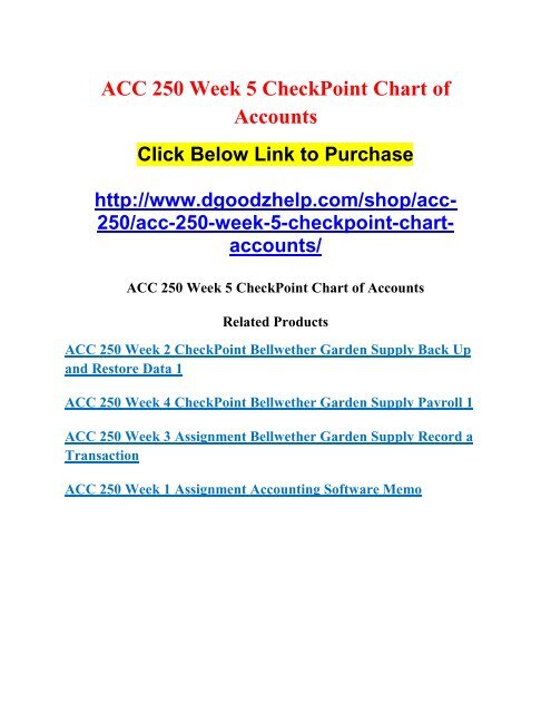 Acc Chart