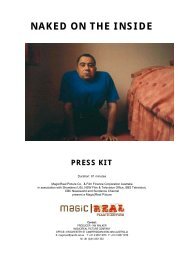 naked on the inside PRESS KIT - Magic Real Picture Company