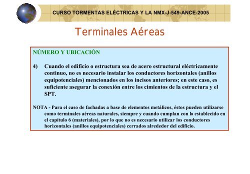 CAP 6 de NMX-549-ANCE-2005