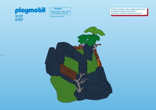 Playmobil 3137 - Notice de montage Playmobil 3137