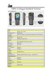 OBM-A2 Android Handheld Barcode Scanner